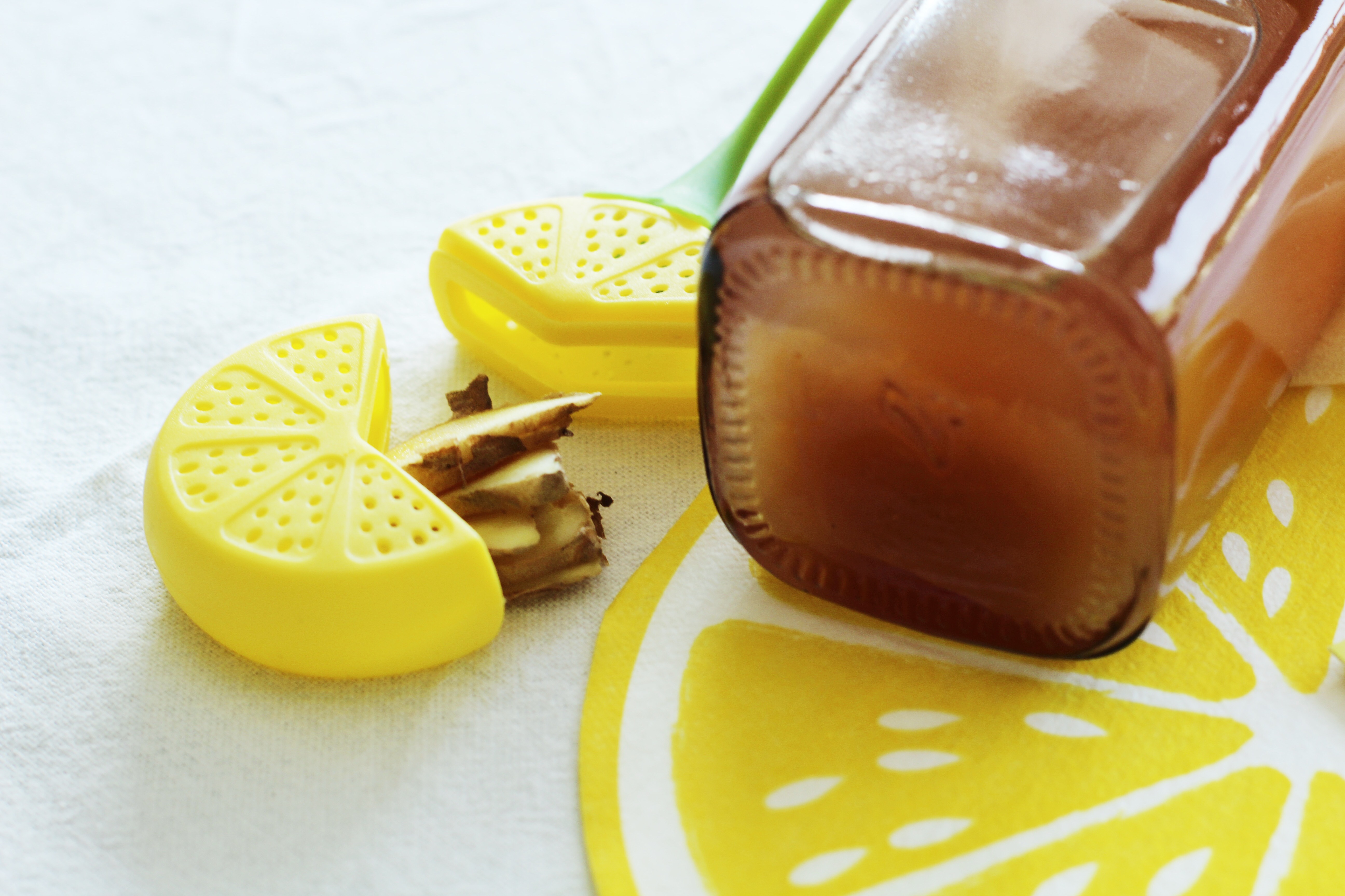 Erfrischende Ingwer-Zitronen-Limonade mit selbst gemachtem Ingwer-Sirup ...